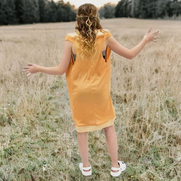 Hauntlooks Kids Frank Hot Dog Halloween Costume Unisex Funny Bodysuit Sausage - Picture 3 of 7